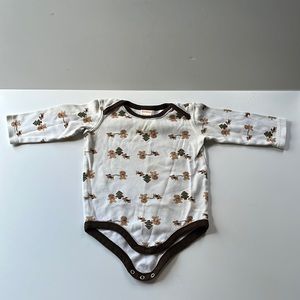 Gymboree | gingerbread men onesie